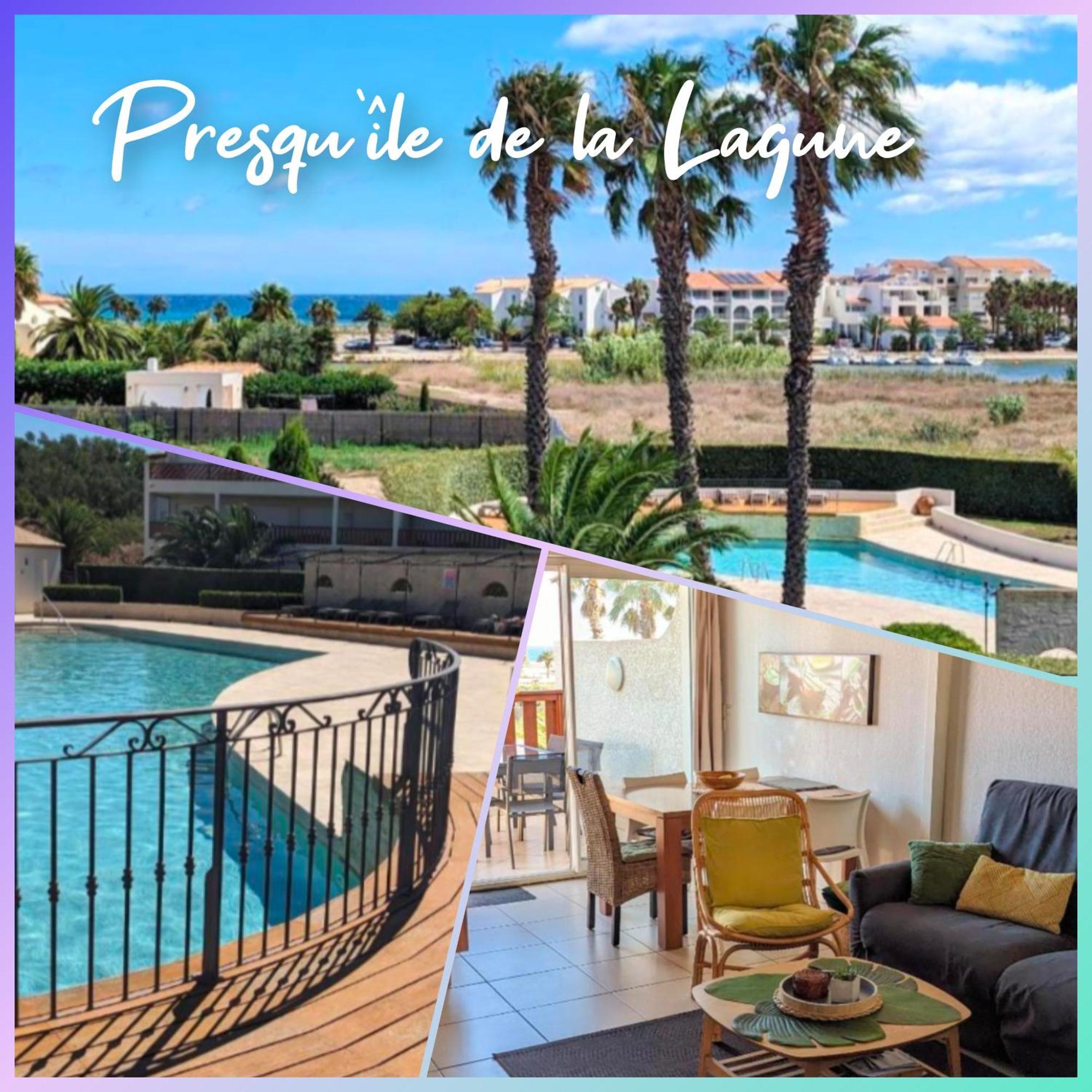 Standing T3Bis Presqu'Ile De La Lagune - Piscine - Mer & Nature 圣西普里安 外观 照片